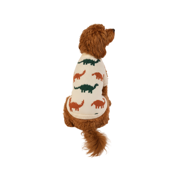 amazon dog christmas sweater Dinosaur Dog Sweater